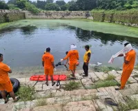   42 घंटे बाद निकाला सूरजकुंड में डूबे दर्शनार्थी का शव, सुबह सतह पर तैरती दिखी थी लाश