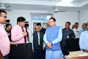  मुख्यमंत्री ने राज्य आपदा परिचालन केन्द्र का किया निरीक्षण, बोले- रिस्पांस टाइम कम से कम रखें